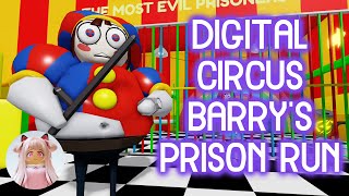 [🎪NEW!] DIGITAL CIRCUS BARRY'S PRISON RUN! (Obby) - Roblox Obby Gameplay Walkthrough No Death[4K]