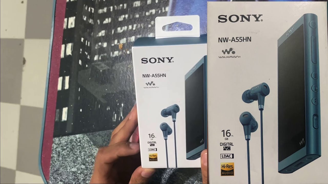 RE-Unboxig. WALKMAN NW-A55HN/RM LA #Unboxing - YouTube