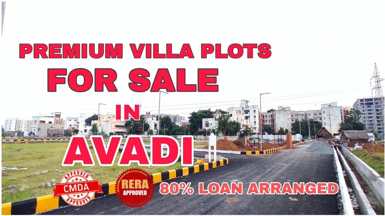 ID106 Plots for Sale Avadi Direct Sale Luxury Villa Plots CMDA