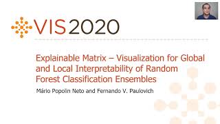 ExMatrix - IEEE VIS 2020 -  Global and Local Interpretability of Random Forest