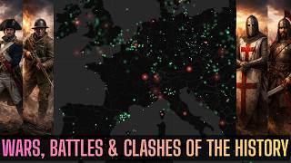 Wars, Battles & Clashes in History | Timelapse of Global Conflicts in 7 Minutes Wealth