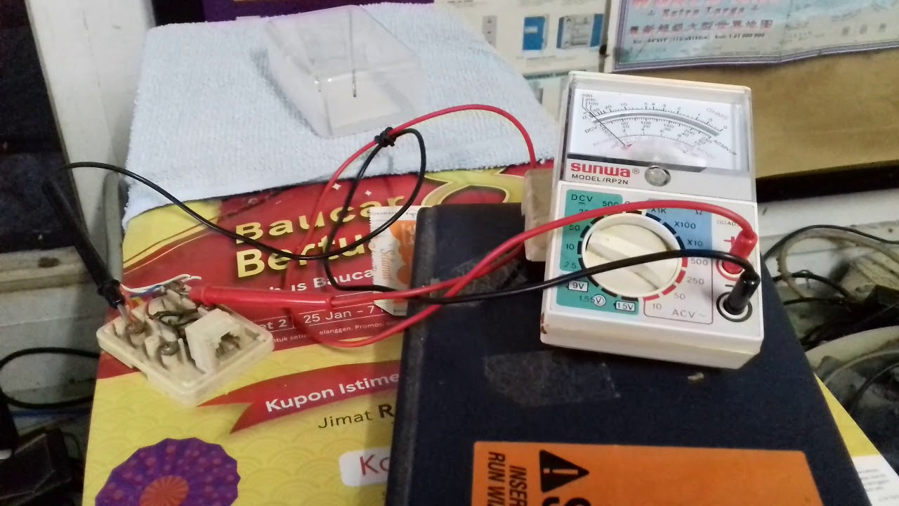 20200204 162505 Testing Phone Line by MultiMeter - YouTube