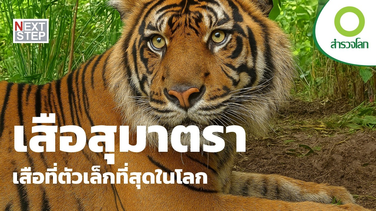 เสือสุมาตรา พันธุ์เดียวที่มีในอินโดนีเซีย | สารคดี สำรวจโลก