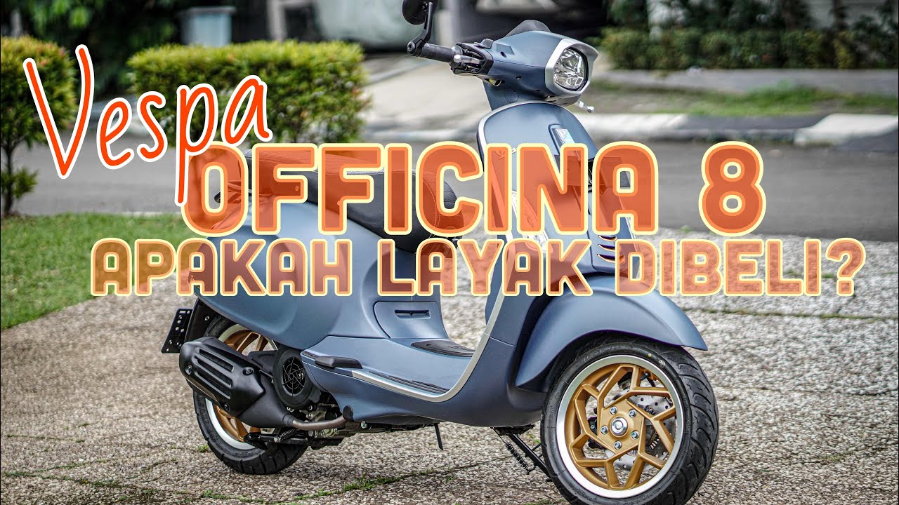 VESPA OFFICINA 8 INDONESIA DESAIN RETRO NUANSA MODERN LIMITED EDITION