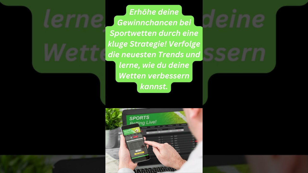 Beim Sportwetten IMMER! Gewinnen ist das möglich? 