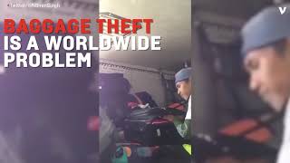 Brazen Airplane Employee Steals From Passenger's Suitcase