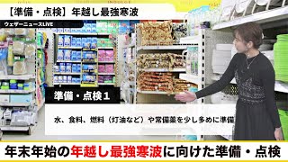 Preparations and inspections for the strongest cold wave over the New Year period