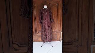 model gamis brukat trending #sewingtips #gamismewah #dress #trikmenjahit