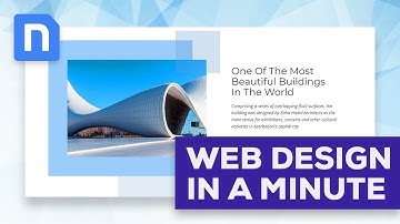 Web Design In Minutes - Beautiful Building