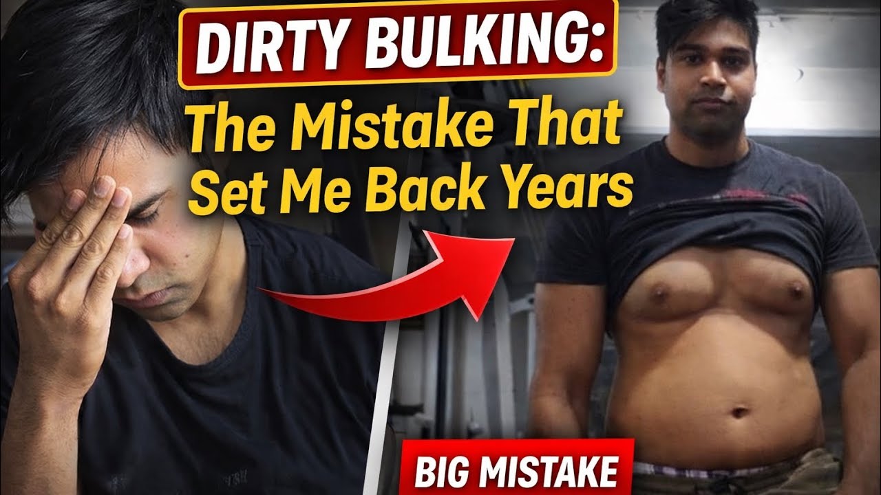 Dirty Bulking: The Mistake The Mistake That Set Me Back Years - YouTube