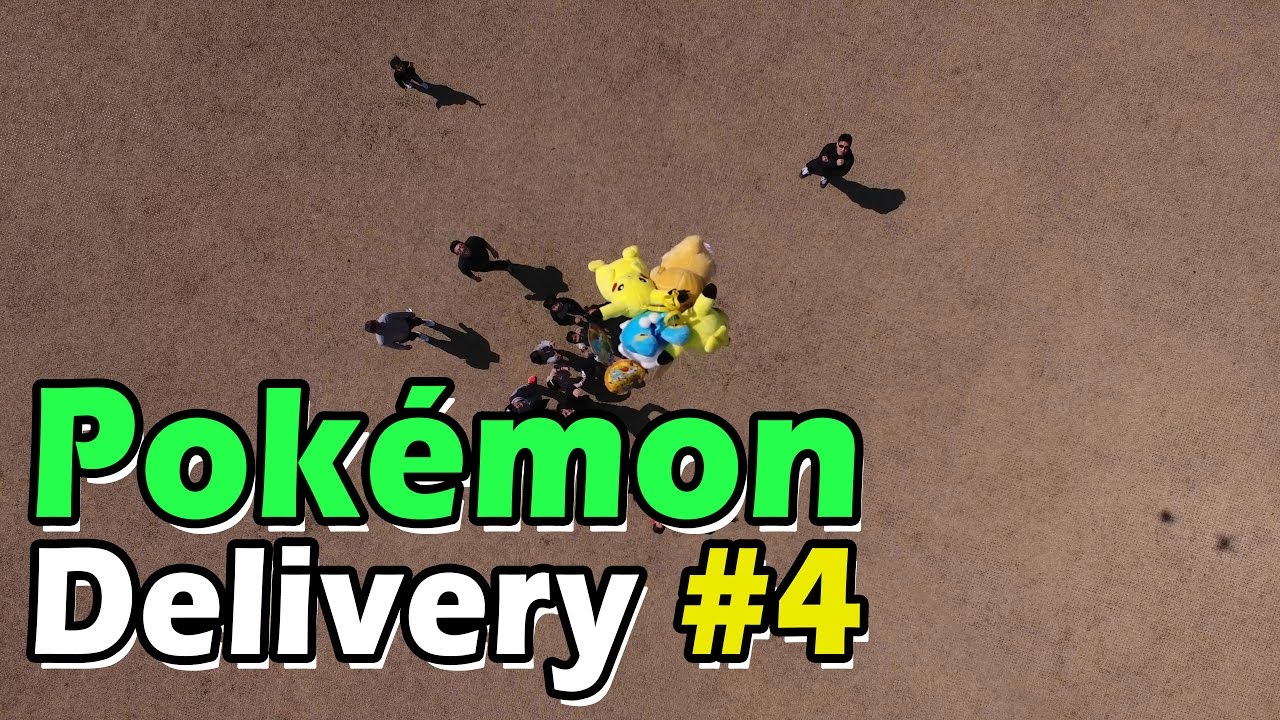 DRONE DROP PAYLOAD: Releases Pokemon from Phantom 4 : Part 4 (FLiFLi Airdrop FAD-1000ST)