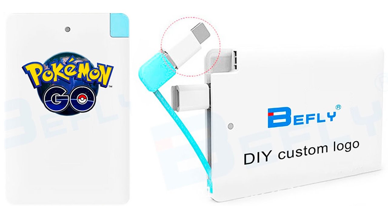 Pokemon GO зарядное устройство Power Bank 2500 мАч YouTube