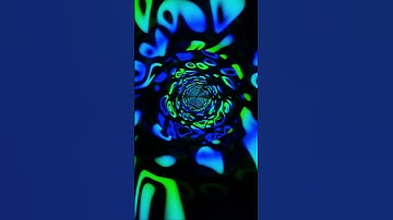 VJ LOOP NEON Green Blue Abstract Background Video Simple Lines Pattern Motion Graphics 4k Screensave