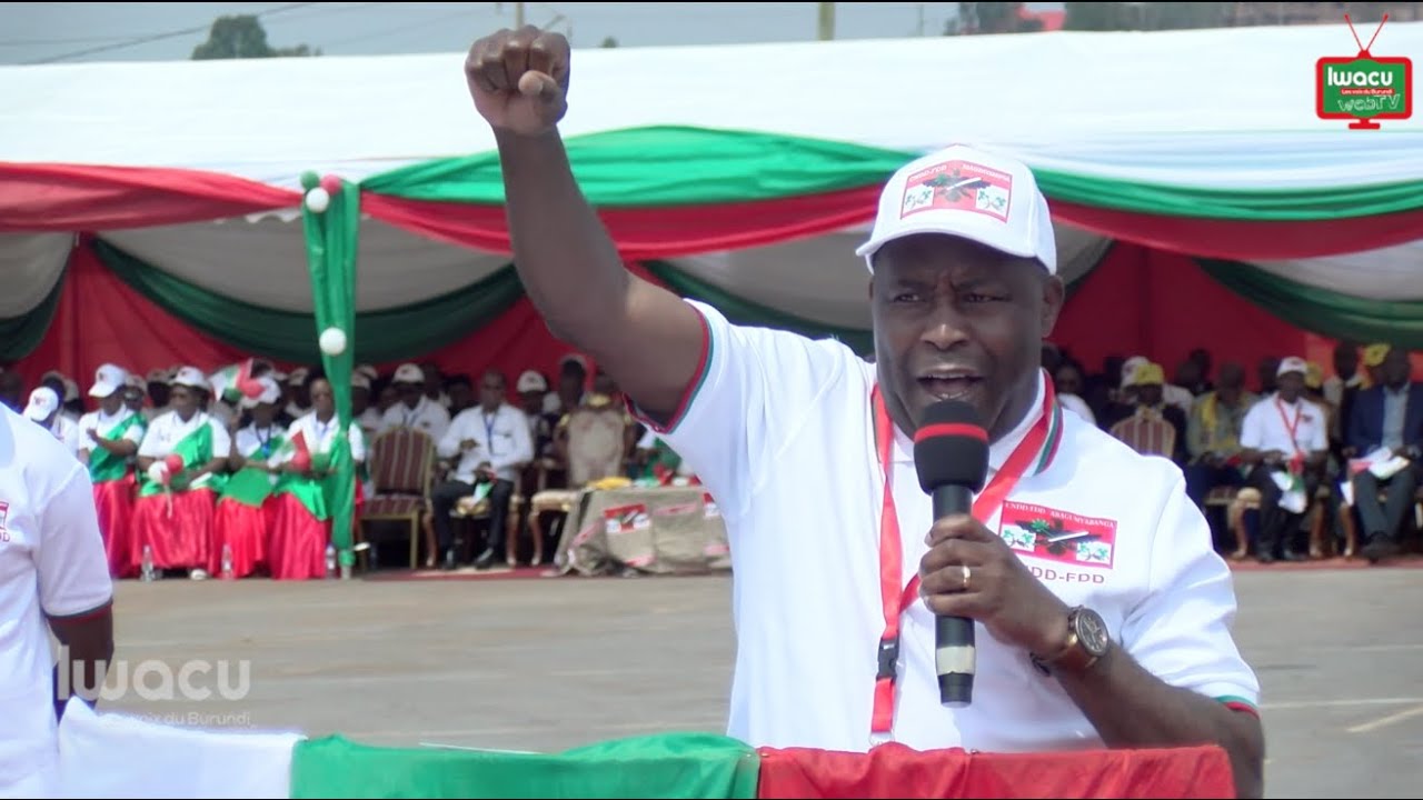 Evariste Ndayishimiye, élu candidat du CNDD-FDD pour la présidentielle ...
