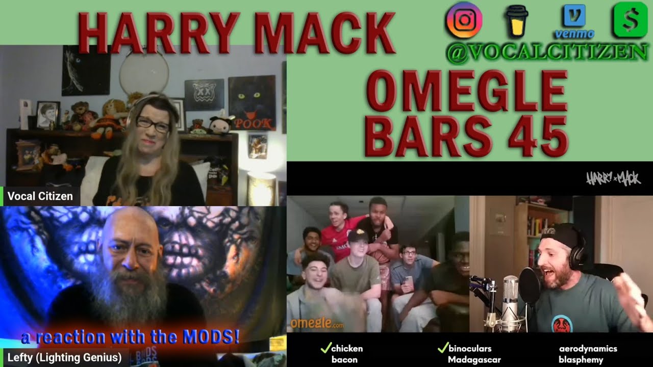 HARRY MACK - OMEGLE BARS 45 reaction