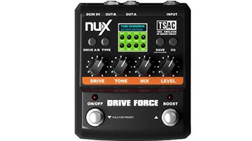 NUX DRIVE FORCE CAB SIM TEST