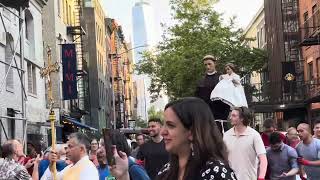 C) 6.13.24  - St Anthony of Padua feast day procession - & around Sullivan Street by Houston