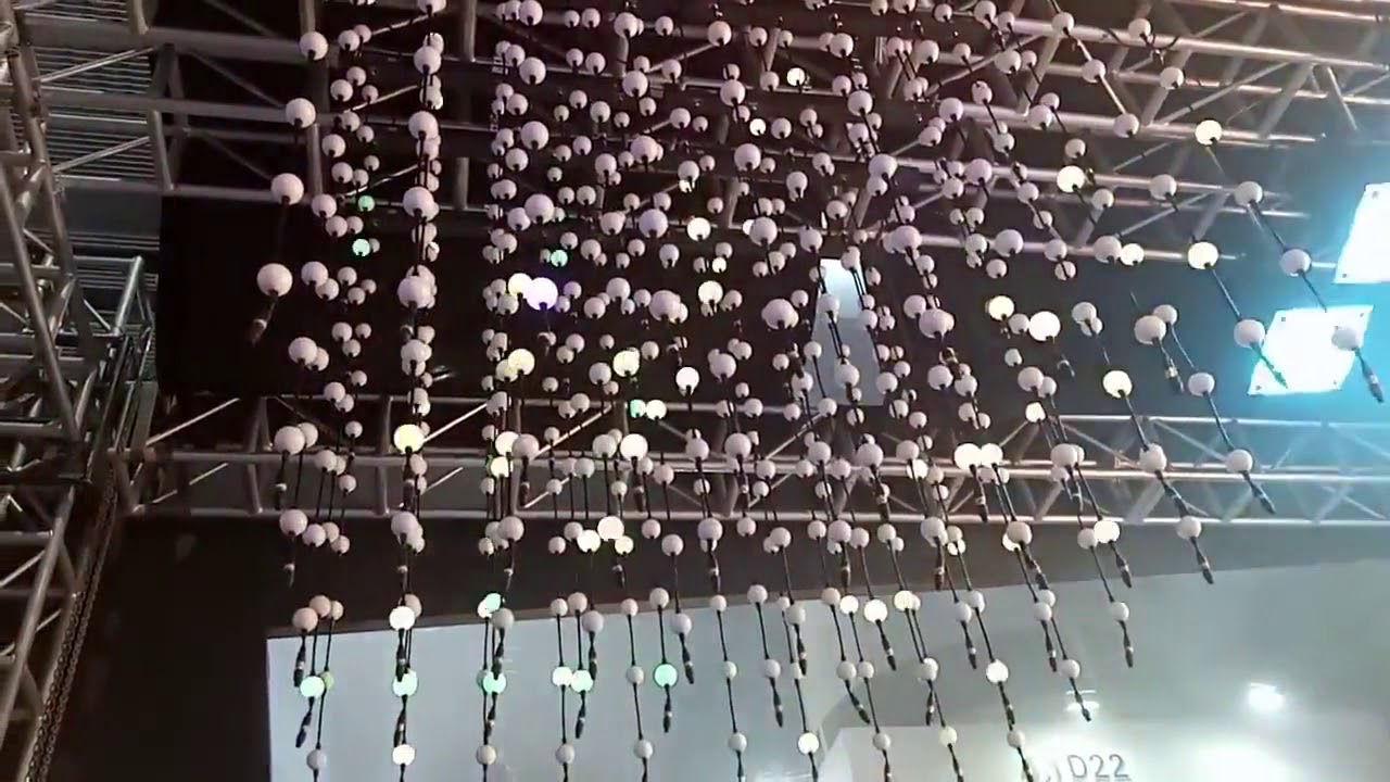 360 Degree Outdoor DMX RGB led String Led 3D Ball