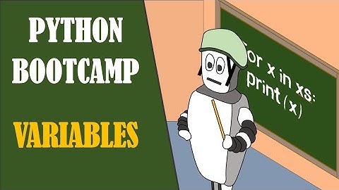 Python Bootcamp - Intro to Variables
