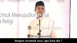 Moment Lucu, Jangan Salah Paham Dulu - Ustadz Abdul Somad LC, M.A