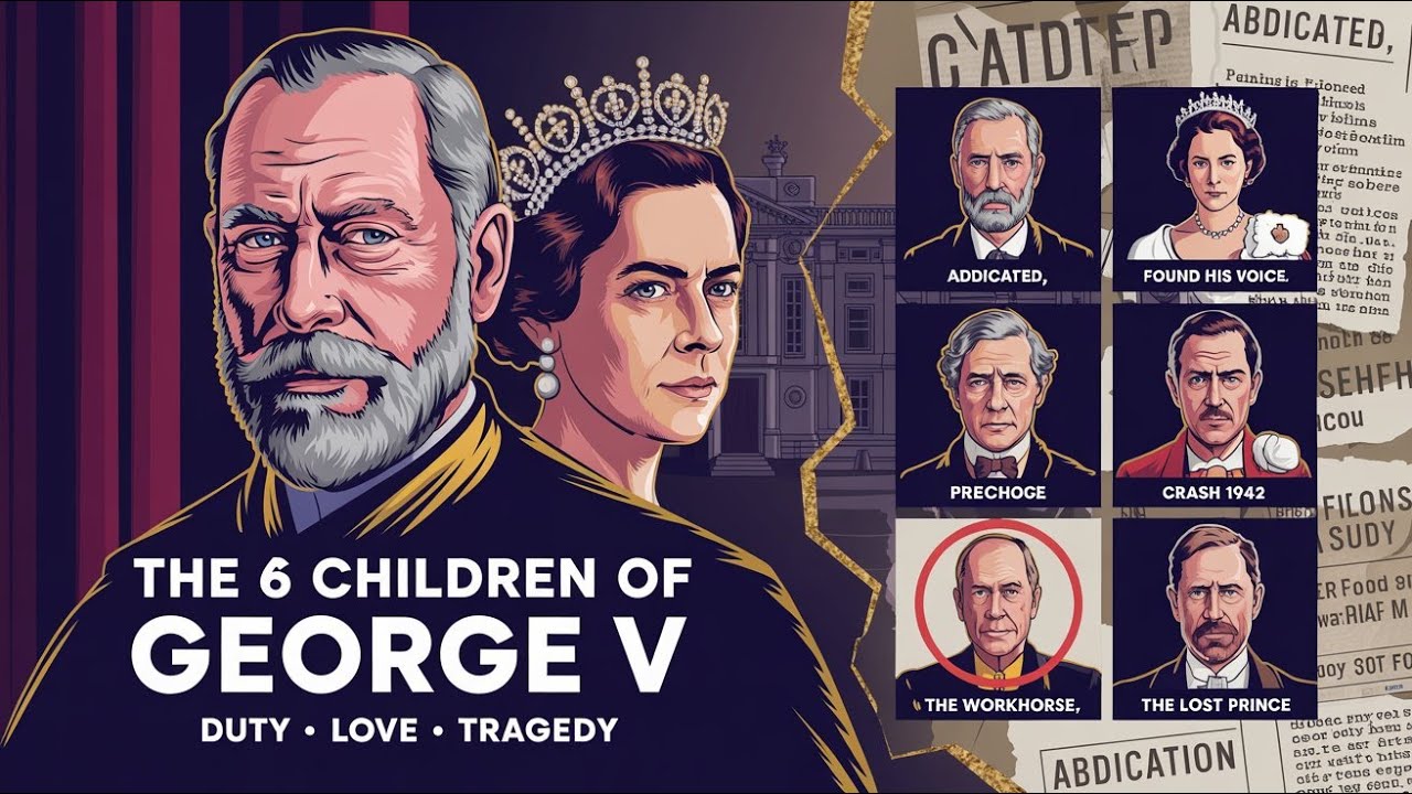 Что случилось с шестью детьми короля Георга V? Нерассказанная королевская история