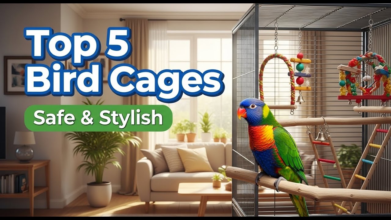 Top 5 Best Bird Cages | Safe & Comfortable Homes for Pet Birds