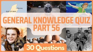 General Knowledge Pub Quiz Trivia | Part 56