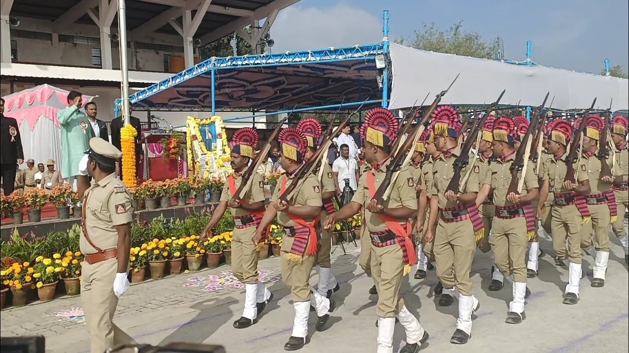 74th REPUBLIC DAY PARODE KOLAR VISHVESWARYA STADIUM January 26, 2023