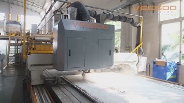 Veegoo Multi-head CNC Veining Robot for quartz slab and engineered stones