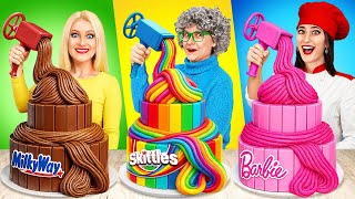 👵 Ben vs Büyükanne YEMEK Yapma Yarışması! 😂 Komik Mutfak Tüyoları ve Yemek Hataları