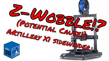 Artillery 3D Sidewinder X1 Z-axis wobble (potential cause and fix)