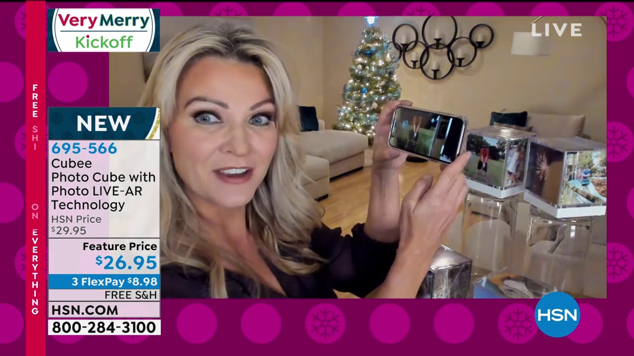 Cubee Photo Cube with Photo LIVEAR Technology