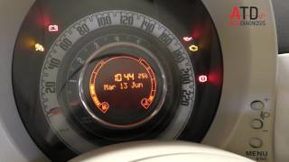 Activating/Deactivating the Passenger Airbag on a Fiat 500 2012