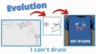 Ike's drawing evolution