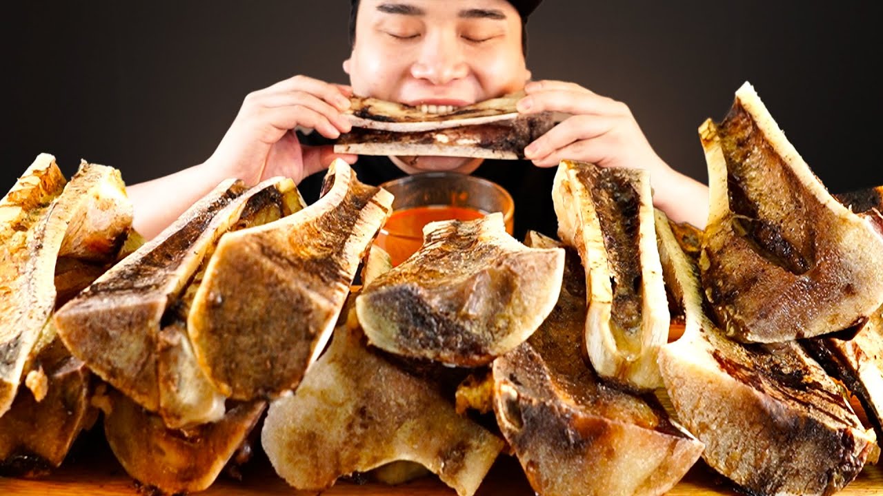 좋은 육향에 기름진맛이 일품인 우골수 먹방~!! 리얼사운드  ASMR Mukbang(Eating Show)