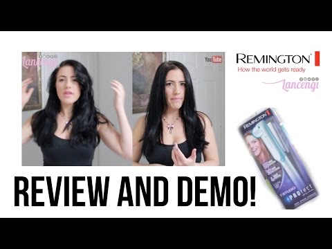 Review & Demo: Remington PROtect Flat Iron 2015