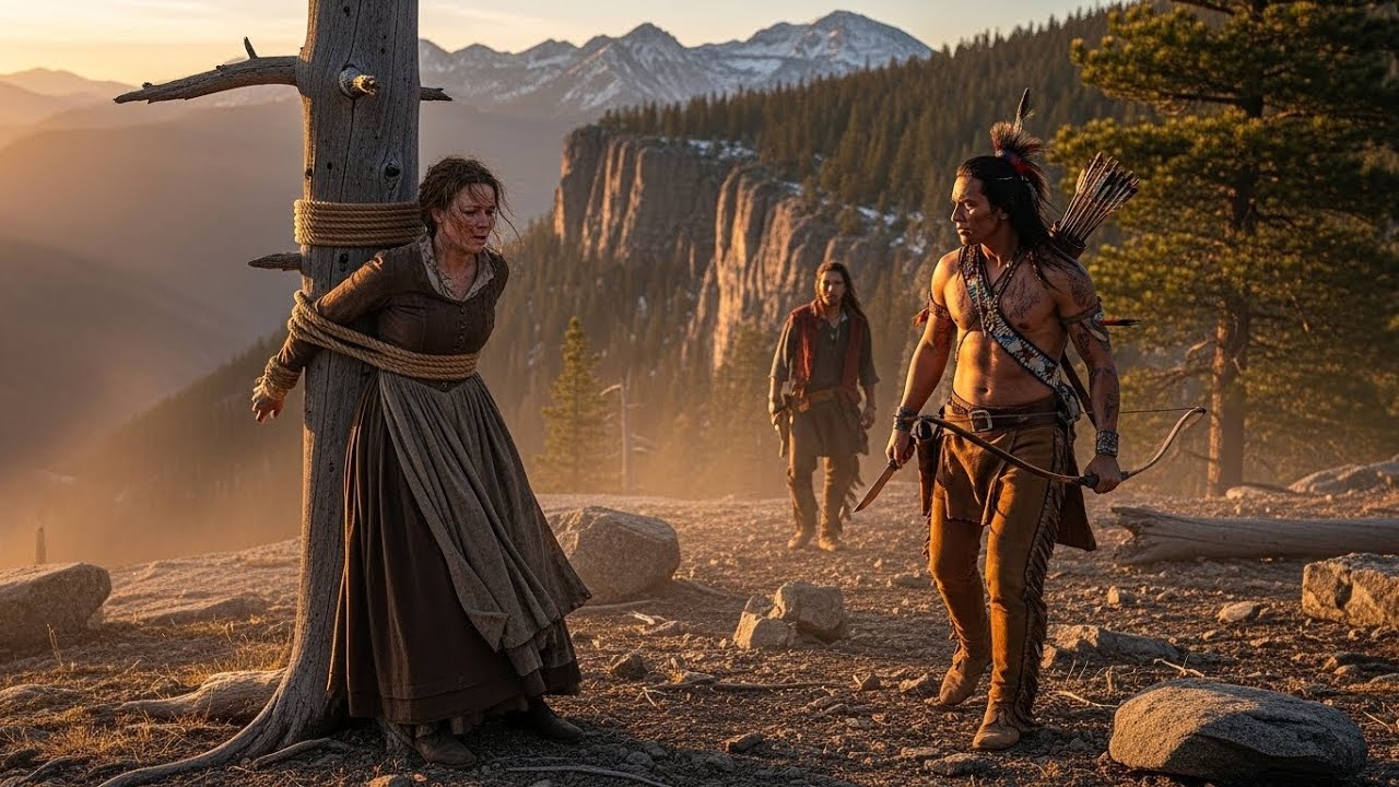 Vezali su je dok je molila za život... ali ratnik Apache se spustio s planina da je spasi.