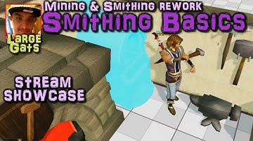 Smithing Basics: Mining & Smithing rework - Stream showcase