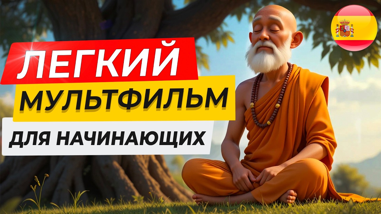 Учим ИСПАНСКИЙ НА СЛУХ через мудрый мультфильм для начинающих