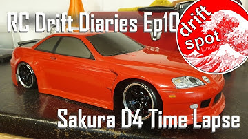Sakura D4 Build Time Lapse - RC Drift Diaries Ep10 - Drift Spot Lincoln