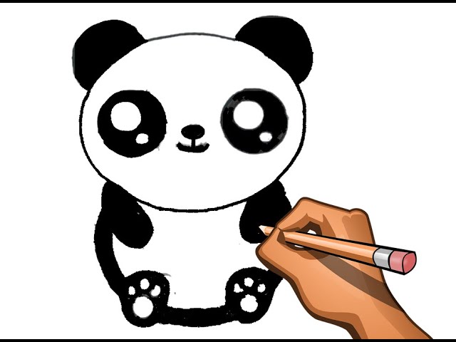 Desenho de panda pintado e colorido por Usuário não registrado o