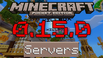 MCPE 0.16.0 - BEST SERVERS TO JOIN | Minecraft Pocket Edition (WORKING)