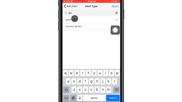 How to add Alerts from Trakzee mobile application