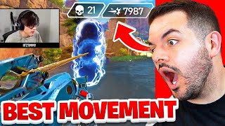 Reacting to the BEST APEX MOVEMENT clips of ALL TIME