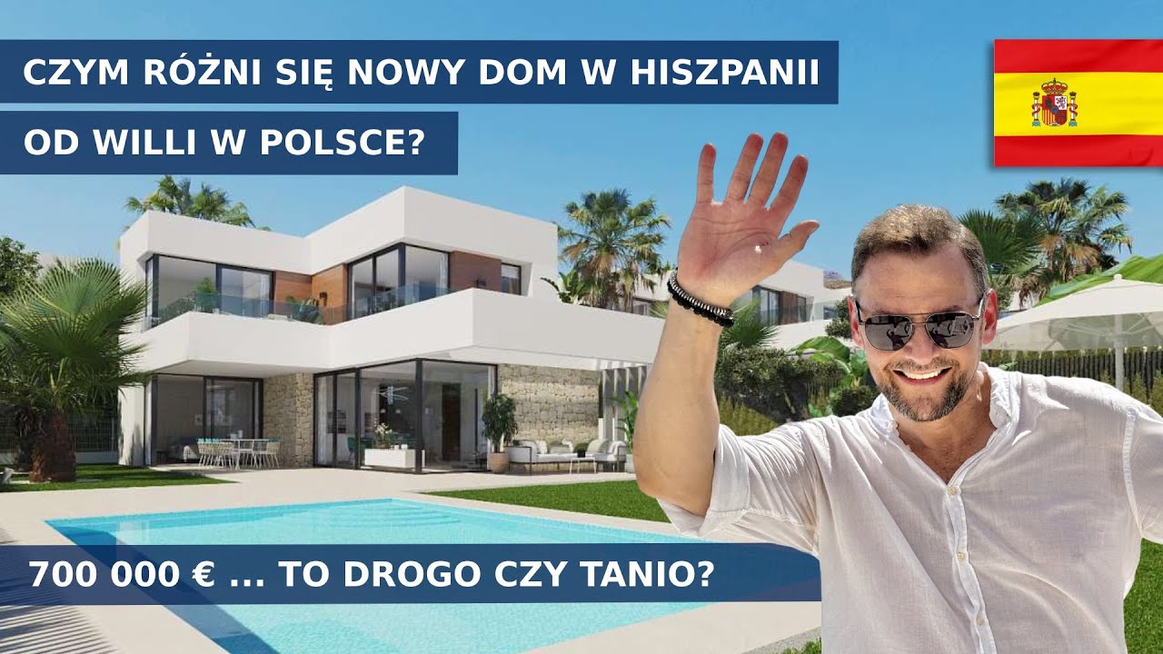 Nowoczesny dom z basenem na wybrzeżu Costa Blanca w Hiszpanii od Mr. House.