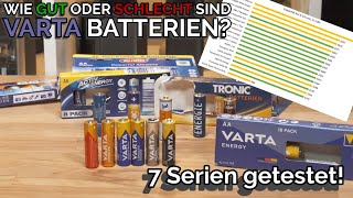 Wie gut oder schlecht sind Varta Batterien? Und welche ist die beste Serie?