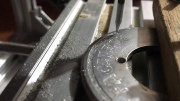 1610 CNC Engraving aluminum