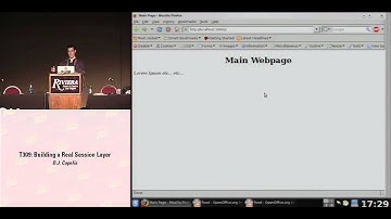 DEF CON 16 Hacking Conference Presentation By DJ Capelis - Building a Real Session Layer - Video and Slides