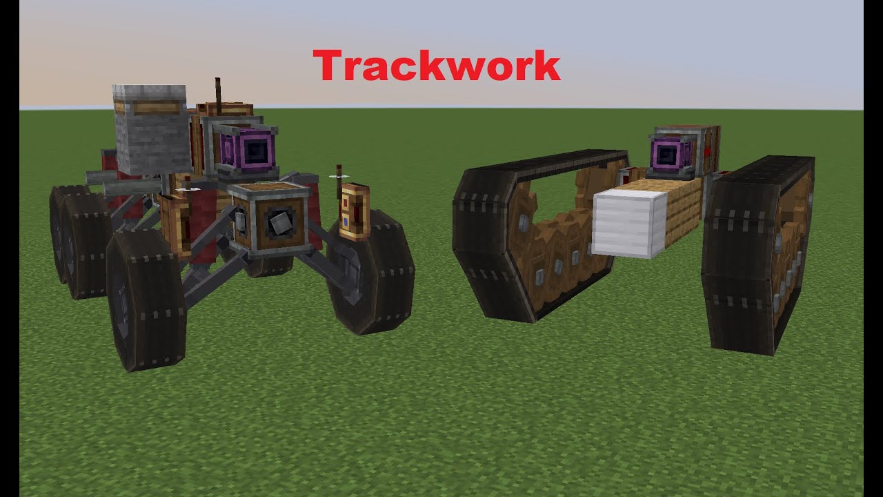 Гайд по моду Trackwork 1.20.1 - YouTube