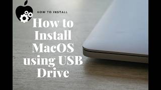 How to Install MacOS using USB drive #macOS #howto